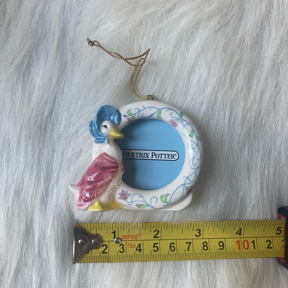 ❤️$10 Vintage 1988 Schmid Jemima Puddleduck photo ornament - Picture 4 of 4
